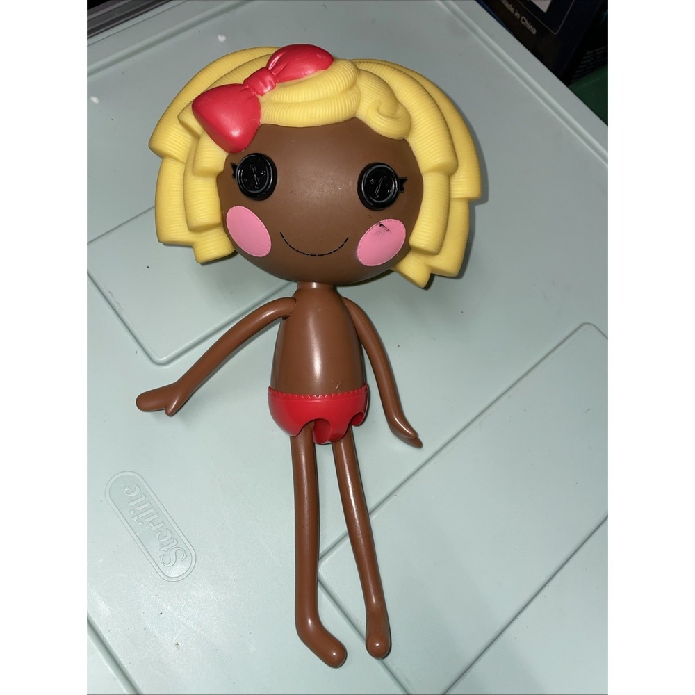 MGA Entertainment La La Loopsy 2009 Starlight 12" Doll Yellow Hair Pink Bow